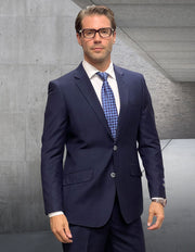 PERTH 2 PC NAVY MODERN FIT SUIT