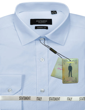 MODERN FIT SKY BASIC DRESS SHIRT