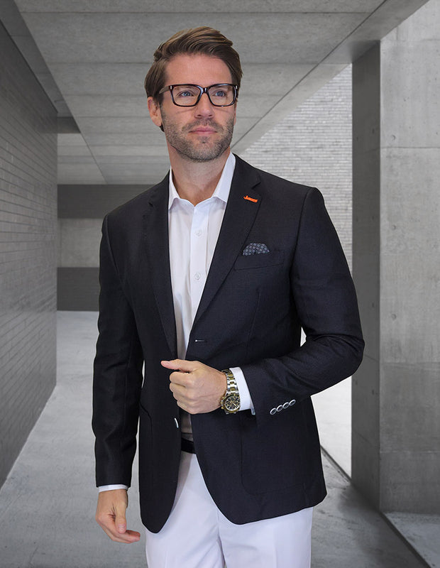 LANGLEY BLACK MODERN FIT BLAZER