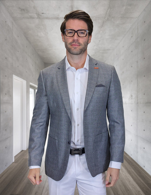 LANGLEY GRAY MODERN FIT BLAZER