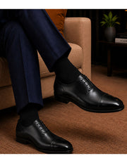 Statement Classic Cap Toe Oxford – Black