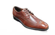 MONROE BROWN BROGUE LACE UP DRESS SHOES