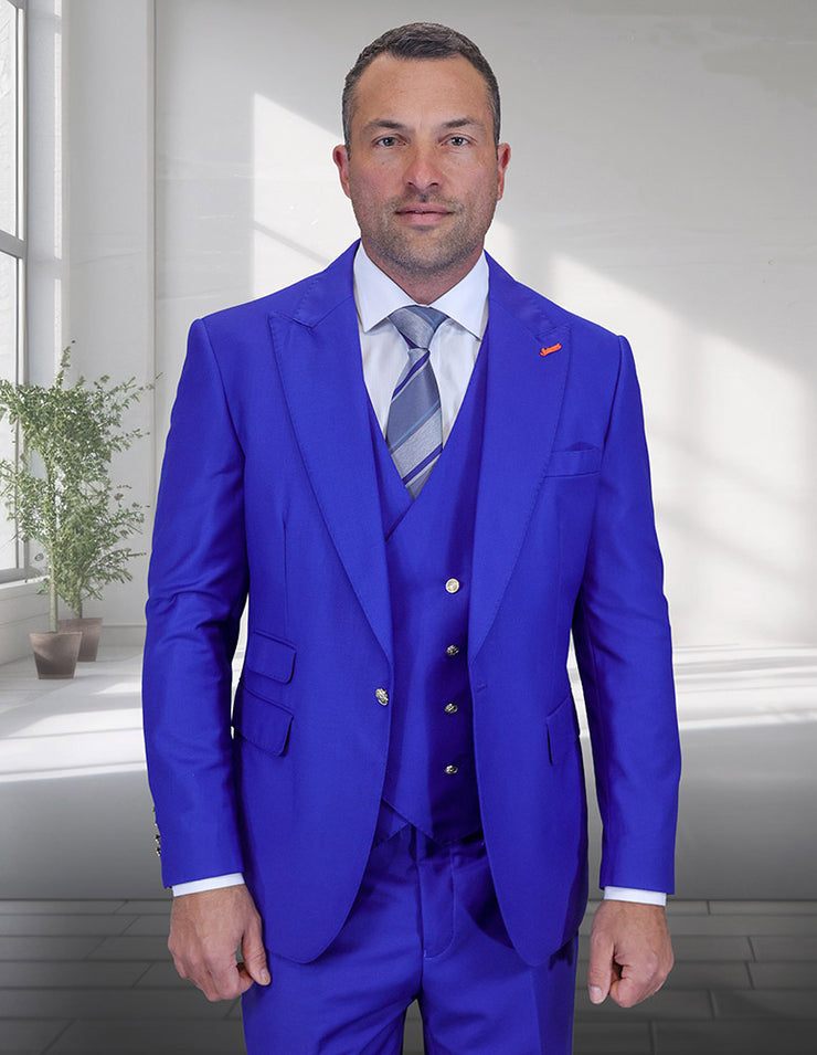 AMIRI 3 PC ROYAL MODERN FIT SUIT