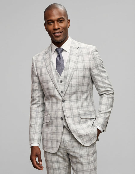 ANGEL 3 PC NATURAL MODERN FIT SUIT