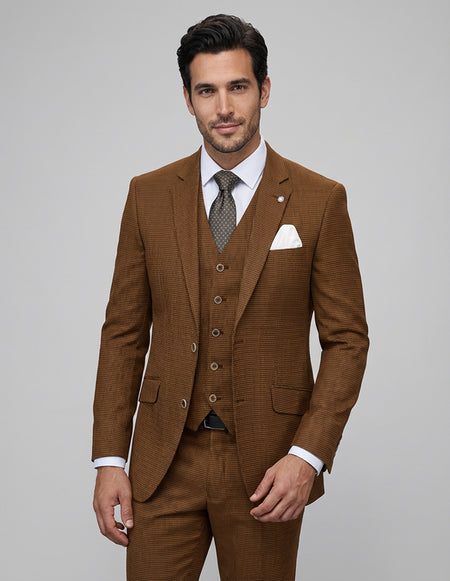 ANGEL 3 PC COPPER MODERN FIT SUIT