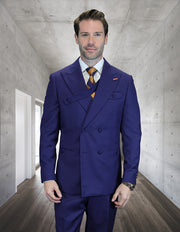 AZONE SAPPHIRE DESIGNER DOUBLE BREASTED SUIT