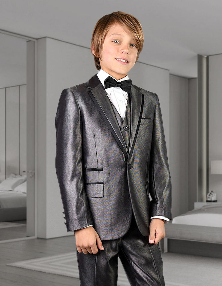 BOY'S B VENETIAN GRAY SUIT