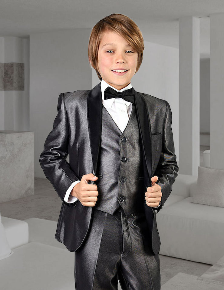 BOY'S B WYNN GRAY SUIT