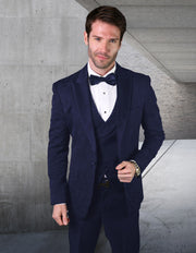 BELAGIO XV 3 PC NAVY MODERN FIT TUXEDO