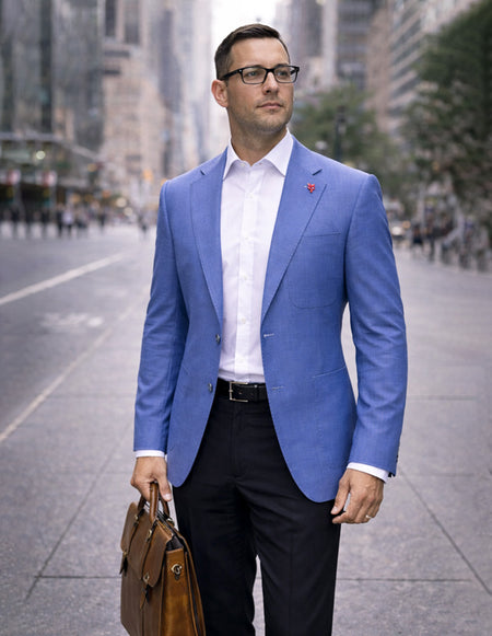 FERARO INDIGO MODERN FIT BLAZER