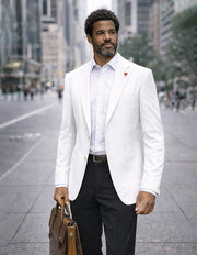 FERARO WHITE MODERN FIT BLAZER