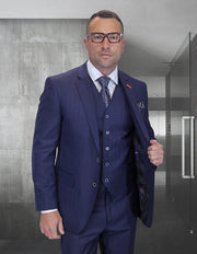 GARDA 3 PC NAVY MODERN FIT SUIT