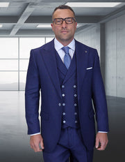 NEIVE 3 PC SAPPHIRE REGULAR FIT SUIT