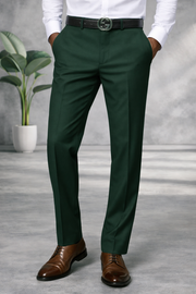 HUNTER MODERN FIT FLAT FRONT DRESS PANTS