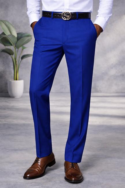 SAPPHIRE MODERN FIT FLAT FRONT DRESS PANTS