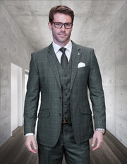 PAGNOLI 3 PC HUNTER MODERN FIT SUIT