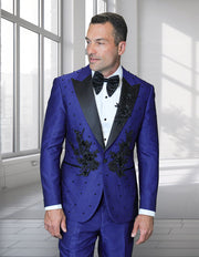 PERINI 2 PC SAPPHIRE MODERN FIT TUXEDO