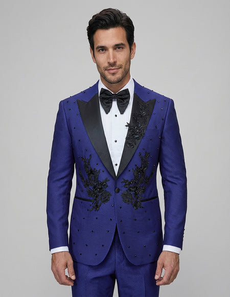PERINI 2 PC SAPPHIRE MODERN FIT TUXEDO