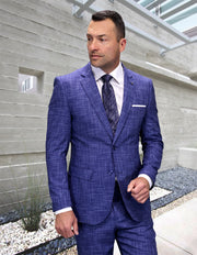 PRITCHARD 2 PC SAPPHIRE MODERN FIT SUIT