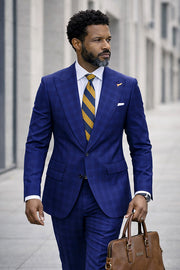 PORTO 2 PC COBALT MODERN FIT SUIT