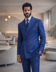 SIENA SAPHHIRE DESIGNER DOUBLE BREASTED SUIT