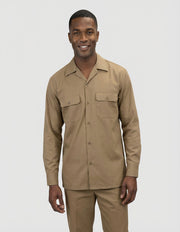 CARAMEL 2 PC SHIRT AND PANT SET