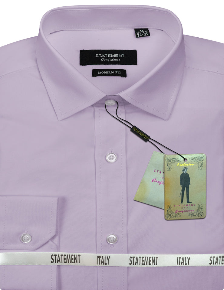 MODERN FIT LAVENDER BASIC DRESS SHIRT – Bachrach MODERN FIT LAVENDER BASIC DRESS SHIRT – Bachrach