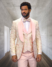 TIZANO 3 PC BLUSH MODERN FIT TUXEDO