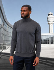 CHARCOAL TURTLE NECK