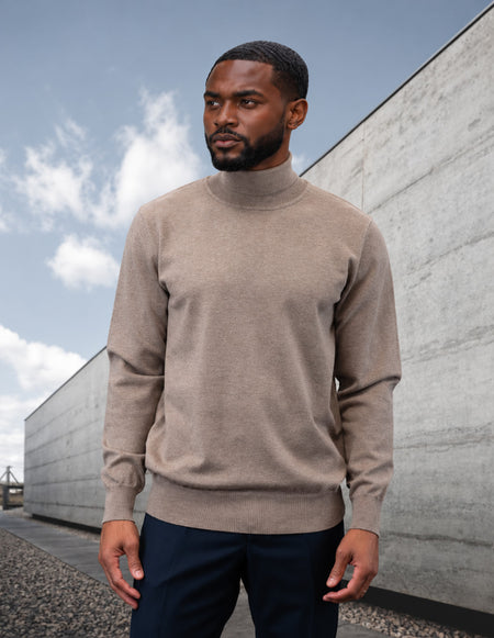 TAN TURTLE NECK