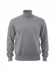 GRAY TURTLE NECK