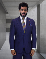 TRIESTE 3 PC NAVY MODERN FIT SUIT