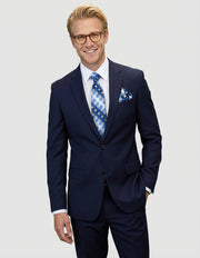 TRISTAN 2 PC NAVY MODERN FIT SUIT