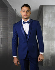 RENOIR 3 PC SAPPHIRE/SAPPHIRE MODERN FIT TUXEDO