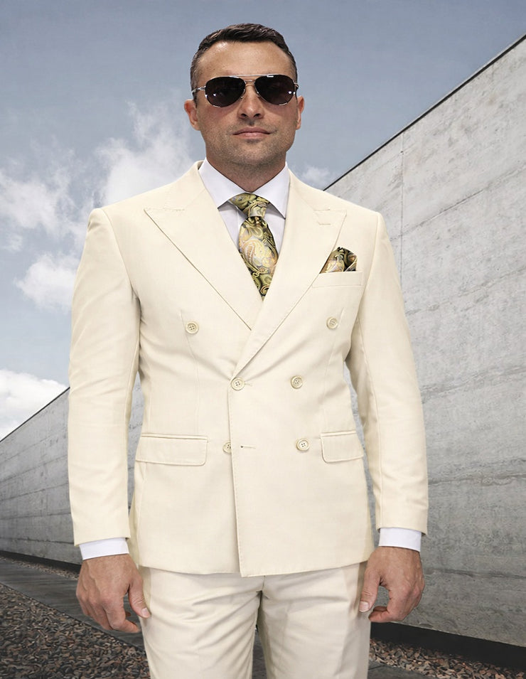 OFFWHITE DOUBLE BREASTED SUIT