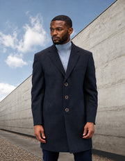 CHARCOAL MODERN FIT JACKET OVER COAT
