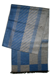 BLUE & GRAY SCARF