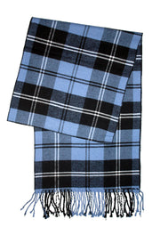 NAVY & BLUE PAID SCARF