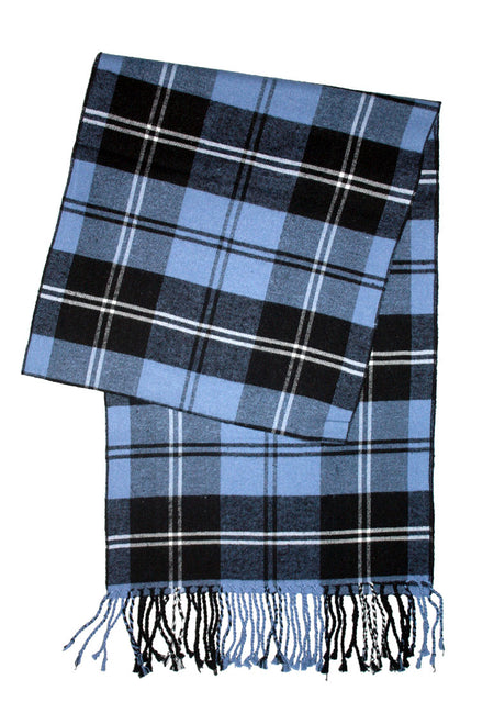 NAVY & BLUE PAID SCARF