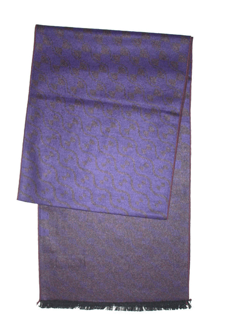 PURPLE PATTERN SCARF