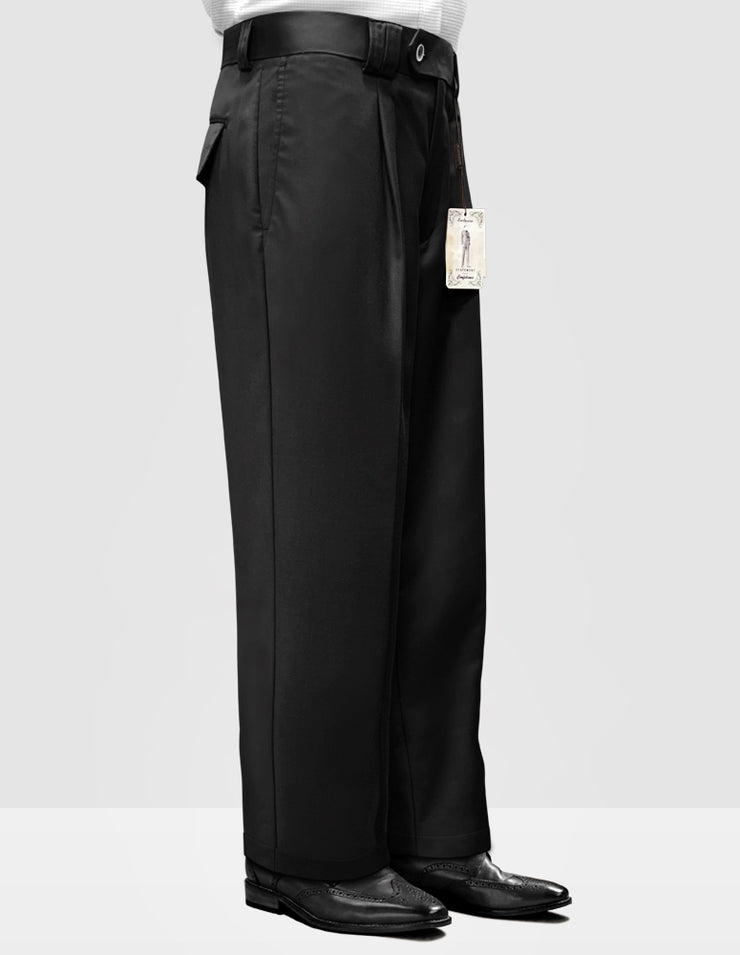 BLACK WIDE LEG DRESS PANTS Bachrach BLACK WIDE LEG DRESS PANTS Bachrach