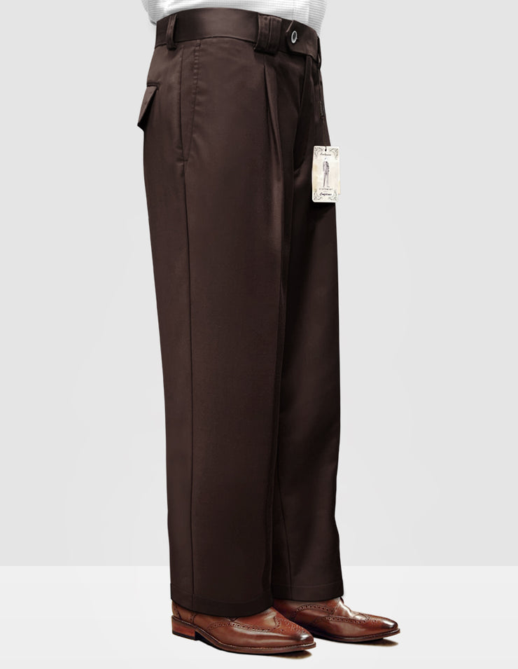 brown baggy dress pants ASOS DESIGN wide leg suit pants in brown
